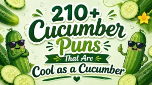 210+ Cucumber Puns That Are Cool as a Cucumber