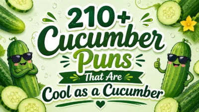 210+ Cucumber Puns That Are Cool as a Cucumber