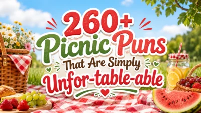 260+ Picnic Puns That Are Simply Unfor-table-able