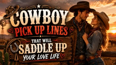 Cowboy Pick Up Lines That Will Saddle Up Your Love Life