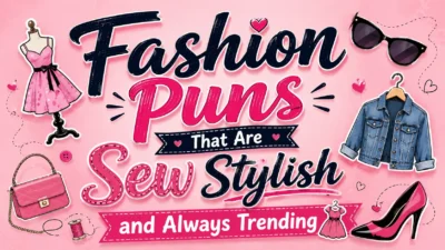 Fashion Puns That Are Sew Stylish and Always Trending 👗