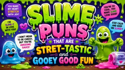 Slime Puns That Are Stret-tastic and Gooey Good Fun
