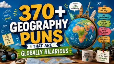 370+ Geography Puns That Are Globally Hilarious