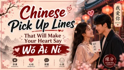 Chinese Pick Up Lines That Will Make Your Heart Say Wǒ Ài Nǐ