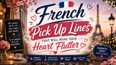 French Pick Up Lines That Will Make Your Heart Flutter