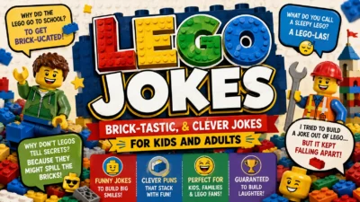 LEGO Jokes Brick-Tastic, & Clever Jokes for Kids and Adults