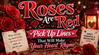Roses Are Red Pick Up Lines That Will Make Your Heart Rhyme