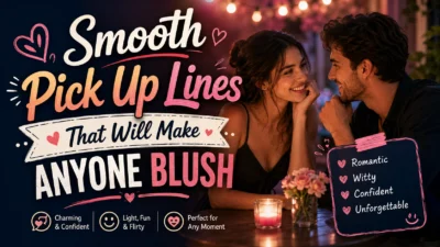 Smooth Pick Up Lines That Will Make Anyone Blush