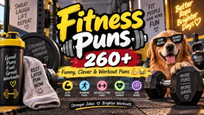 Fitness Puns 260+ Funny, Clever & Workout Puns 💪😂