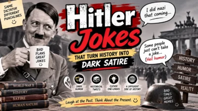 Hitler Jokes That Turn History Into Dark Satire