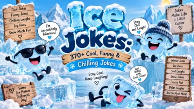 Ice Jokes 370+ Cool, Funny & Chilling Jokes 🧊😂