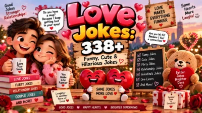 Love Jokes 338+ Funny, Cute & Hilarious Jokes ❤️😂