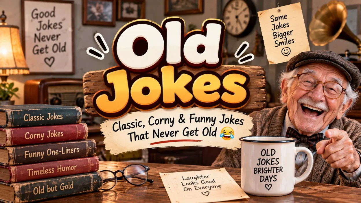 Old Jokes Classic, Corny & Funny Jokes That Never Get Old 😂