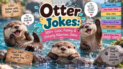 Otter Jokes: 300+ Cute, Funny & Otterly Hilarious Jokes 🦦😂