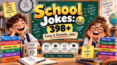 School Jokes 398+ Funny & Relatable Jokes 😂📚