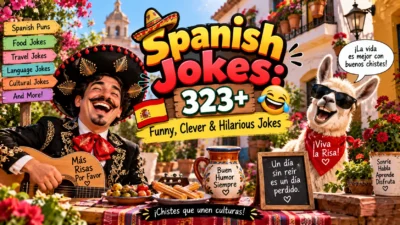 Spanish Jokes 323+ Funny, Clever & Hilarious Jokes 🇪🇸😂