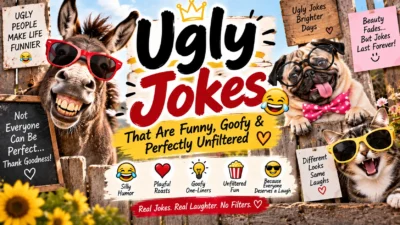 Ugly Jokes That Are Funny, Goofy & Perfectly Unfiltered 😂