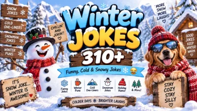 Winter Jokes: 310+ Funny, Cold & Snowy Jokes ❄️😂
