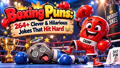 Boxing Puns 264+ Clever & Hilarious Jokes That Hit Hard 🥊🤣