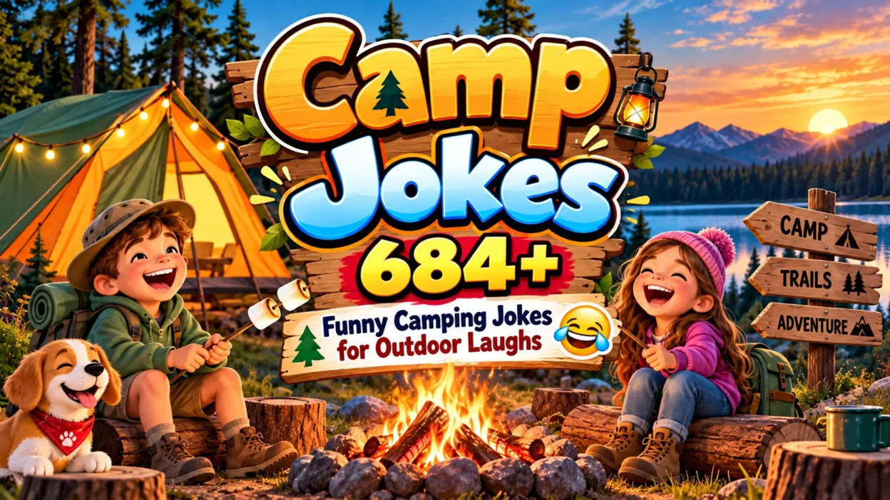 Camp Jokes 684+ Funny Camping Jokes for Outdoor Laughs 🏕️