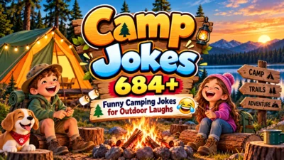 Camp Jokes 684+ Funny Camping Jokes for Outdoor Laughs 🏕️