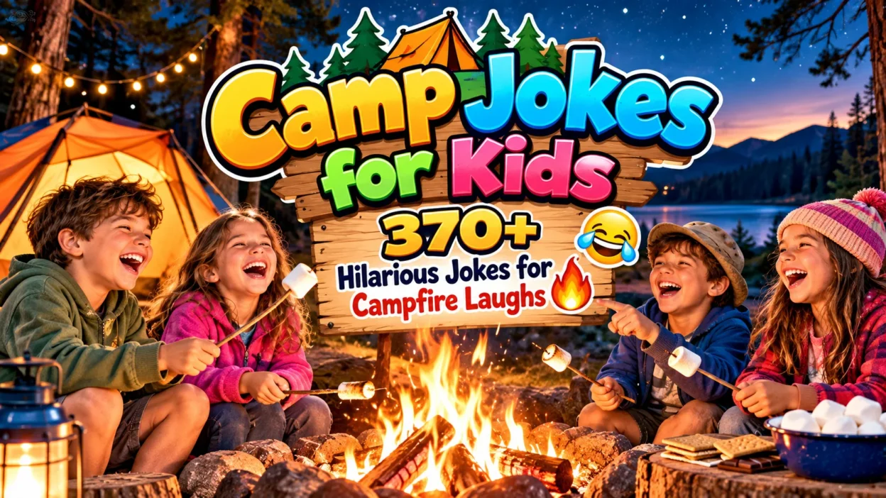 Camp Jokes for Kids 370+ Hilarious Jokes for Campfire Laughs 🔥