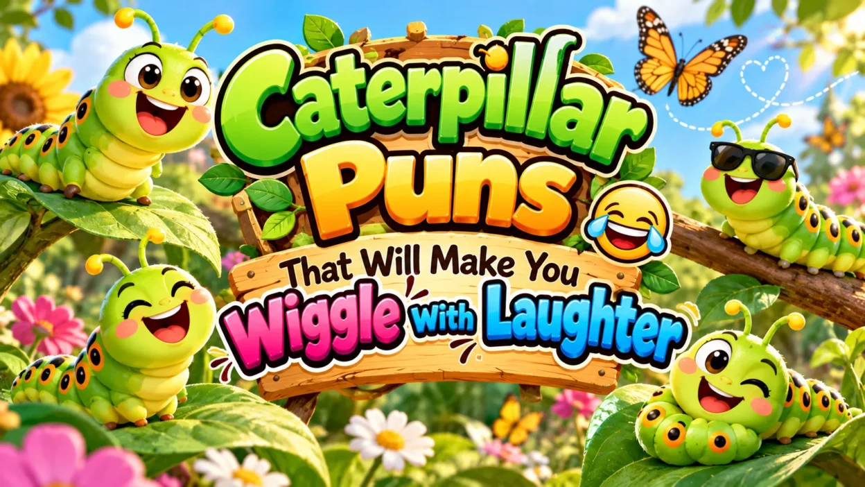 Caterpillar Puns That Will Make You Wiggle With Laughter 🐛😂