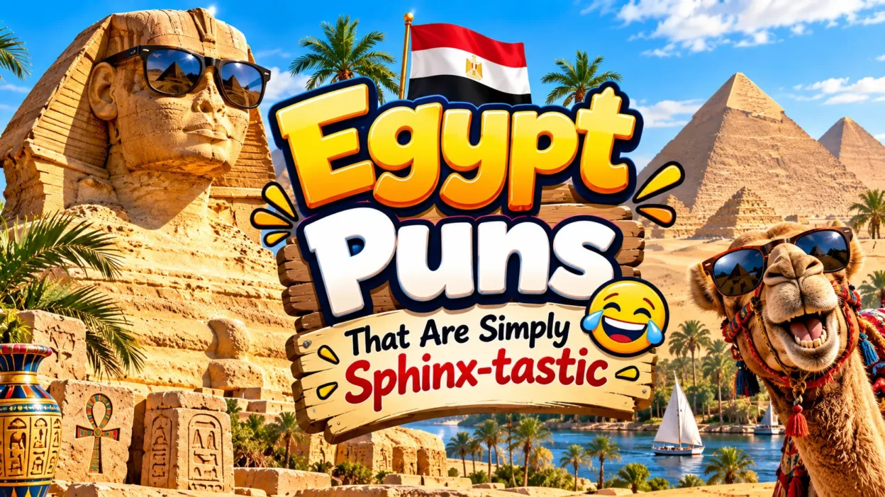 Egypt Puns That Are Simply Sphinx-tastic 🇪🇬😂