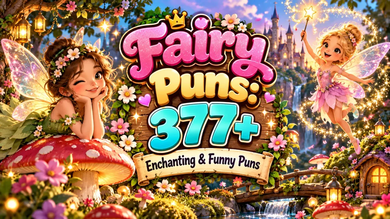 Fairy Puns 377+ Enchanting & Funny Puns 🧚😂