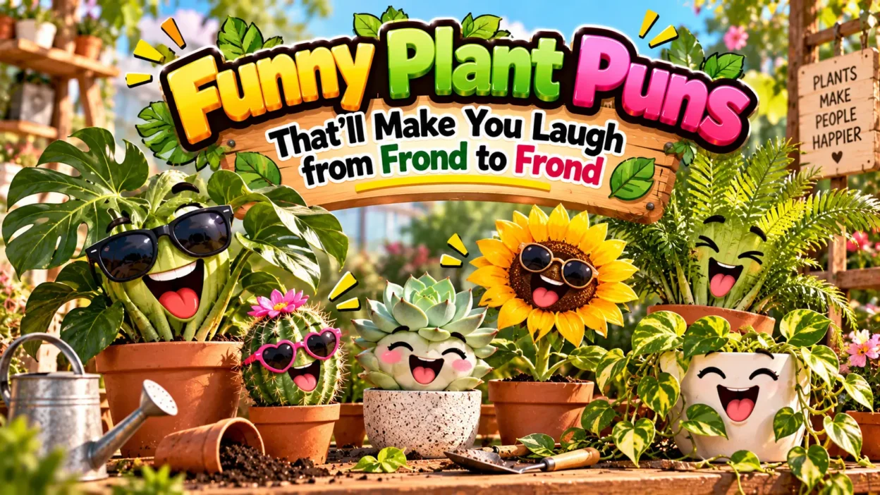Funny Plant Puns That’ll Make You Laugh from Frond to Frond 🌿