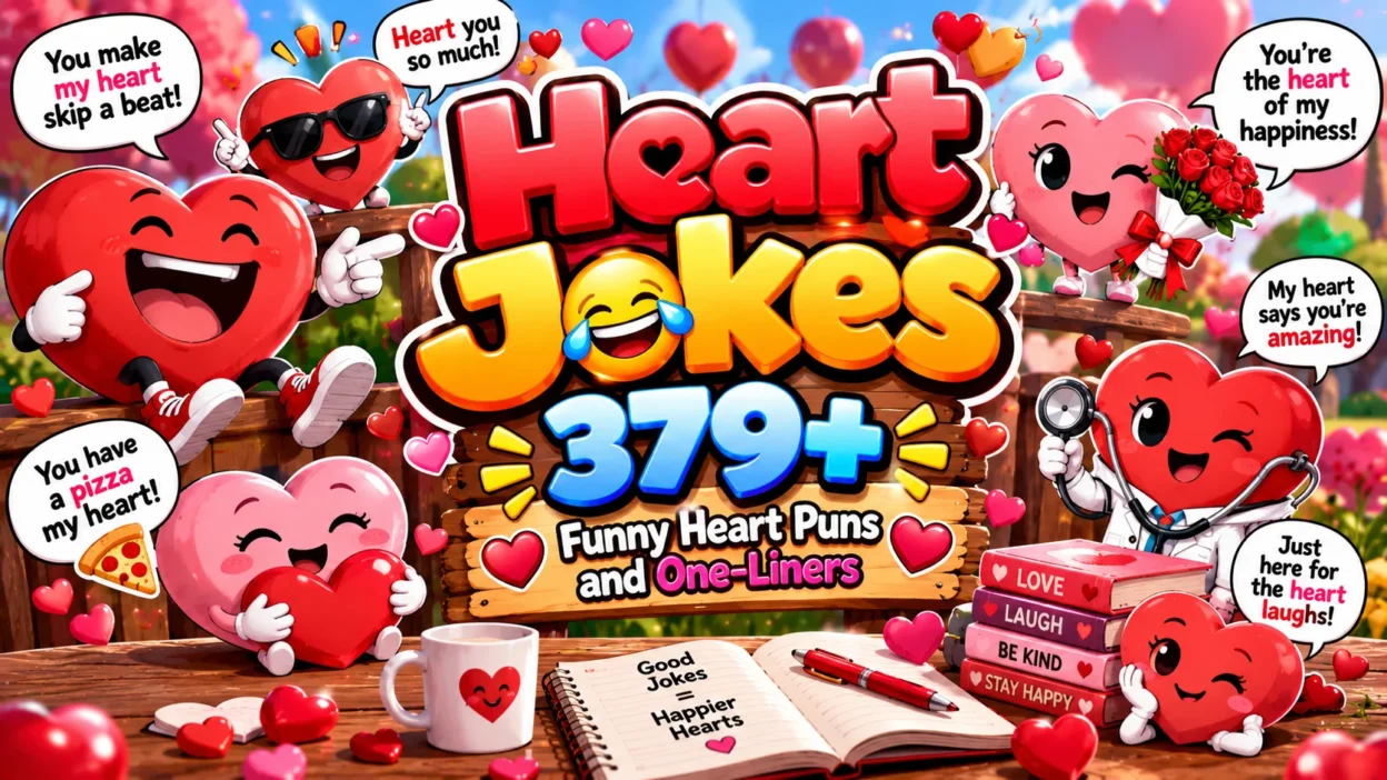 Heart Jokes 379+ Funny Heart Puns and One-Liners ❤️🤣