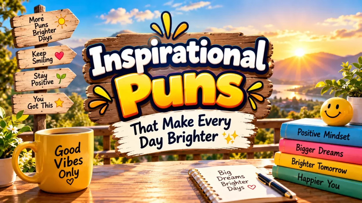 Inspirational Puns That Make Every Day Brighter ✨