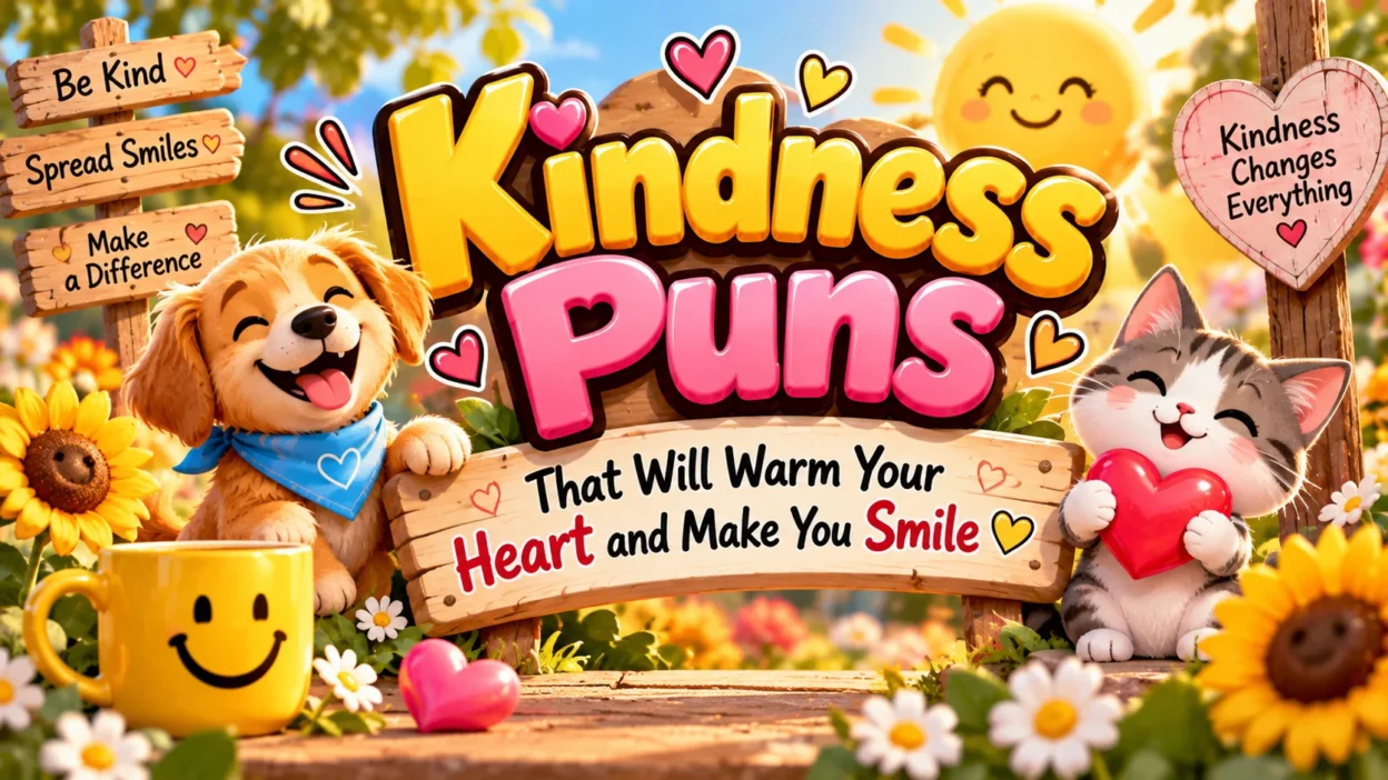 Kindness Puns That Will Warm Your Heart and Make You Smile 💛