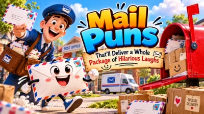 Mail Puns That’ll Deliver a Whole Package of Hilarious Laughs 📬