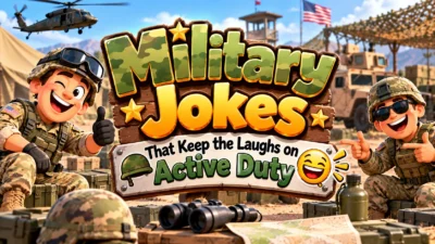 Military Jokes That Keep the Laughs on Active Duty 🪖😄