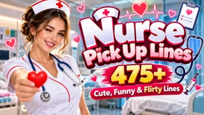 Nurse Pick Up Lines 475+ Cute, Funny & Flirty Lines 🩺❤️