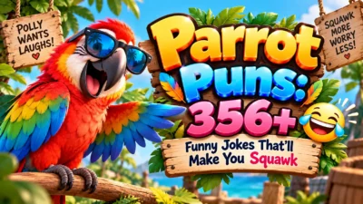 Parrot Puns 356+ Funny Jokes That’ll Make You Squawk 🦜🤣