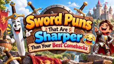 Sword Puns That Are Sharper Than Your Best Comebacks ⚔️😂