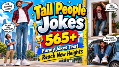 Tall People Jokes 565+ Funny Jokes That Reach New Heights 📏